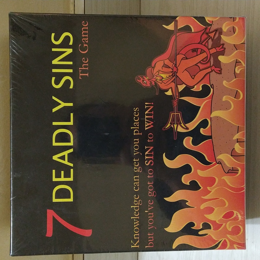 7 Deadly Sins The Game Of Naughty Trivia & Sinful Dares